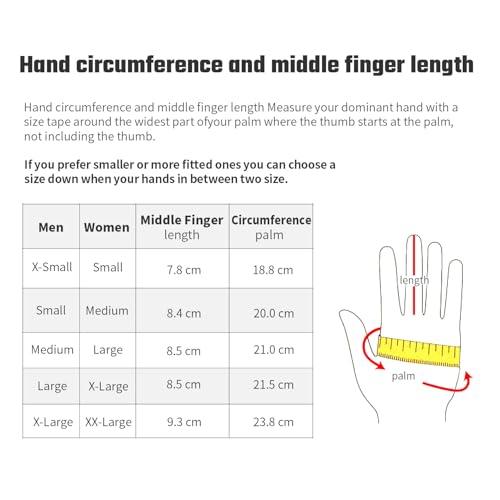 FanVince Beheizte Handschuhe für Motorrad und Winter, Fahrradhandschuhe mit Touchscreen, zum Radfahren, Wandern, Beheizung der Hände bei kaltem Wetter, für Männer und Frauen (Schwarz, Klein)