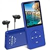AGPTEK MP3 Player, 8GB verlustfrei MP3 mit 1,8 Zoll Bildschirm, 70 Stunden Wiedergabezeit tragbare Musik Player mit…