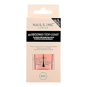 Nails.INC Retinol 45 Second Quick Drying Top Coat, 14ml
