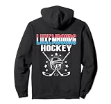 Bâtons de hockey sur glace du Luxembourg pour fans de hockey sur glace Sweat à Capuche
