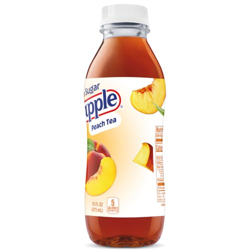 Snapple Zero Sugar Peach Tea, 16 fl oz recycled plastic bottle (Pack of 12) - image 9