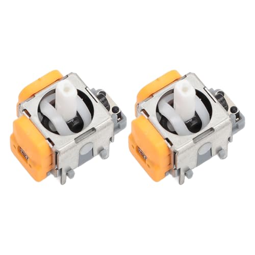 LUCKDANO Hall-Effekt-Analogstick, 2 Ersatz-Joysticks für Pro Controller, 3D-Sensormodul, Wippe mit Schraubendreher-Werkzeugsatz, Hochpräzise, ​​kompatibel mit Pro