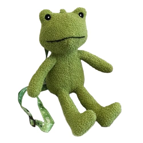 Imagen de Yardenfun Mochila De Peluche De Rana Grande Ajustable