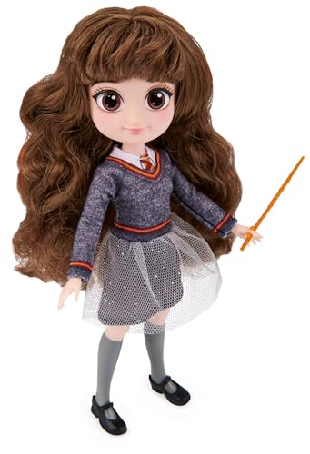 Wizarding World | Bambola Articolata Hermione Granger 20Cm | Bacchetta E Divisa Di Hogwarts Inclusa | Collezione Harry Potter | Per Bambini Dai 5 Anni In Su - 7