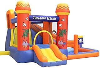 Inflatable Bounce House Inflatable Bouncy Castle Inflatable Bounce House Castle Slide Inflatable Trampoline Bounce Area for Indoor and Outdoor