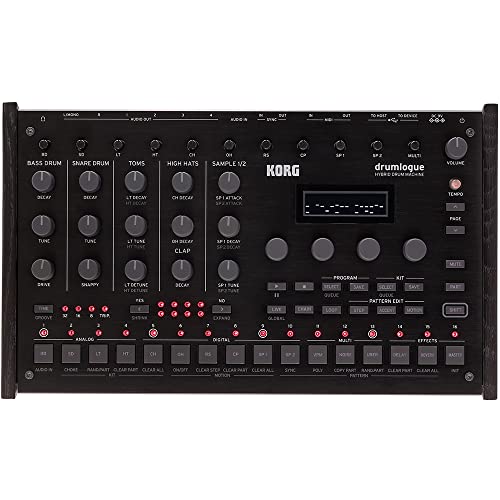 Amazon.co.jp: KORG ハイブリッド・ドラム・マシン drumlogue 本物の 