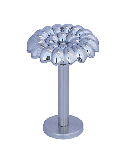 Urbanest Vetro Designer Decor Mercury Glass Drapery Medallion Holdback, 1pcs