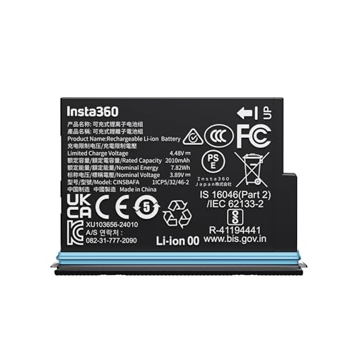 Insta360 X4 Air Battery (Graphite Black) by Insta360 - Used condition - CA$50.71