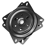 Mécanisme pivotant pour meubles – rail intégré avec roulement robuste et stable, permettant une rotation à 360° du fauteuil, base pivotante pour fauteuil inclinable