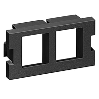 Adaptador Leviton 41291 - Inserción QuickPort 1 MW, Color Blanco, Paquete De 10 Unidades