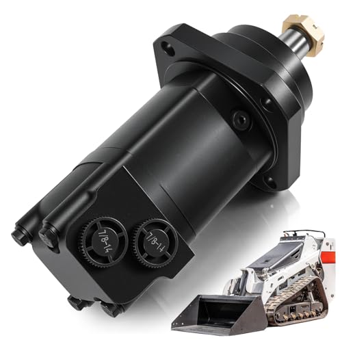 6686261 Hydraulic Drive Motor Compatible with Bobcat MT52 MT55 MT85 &amp; MT100 Mini Track Loaders, Single Speed 4 Bolt, Replace 6683005 668-6261 Hydraulic Track Motor