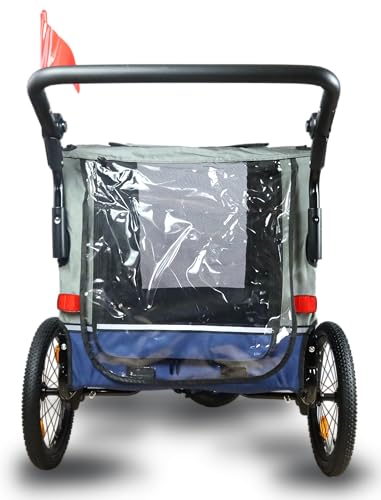 FROSAL Fahrradanhänger Hund Lasse Hundeanhänger Anhänger Fahrrad Jogger Hundebuggy Hunde Hundetrailer