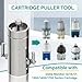 Cartridge Removal Tool for Delta 1300/1400 and 13/14 Series Single Handle Cartridge, Compatible with RP19804 and RP46074 Shower Faucet Cartridge,Plumbing Puller Tool