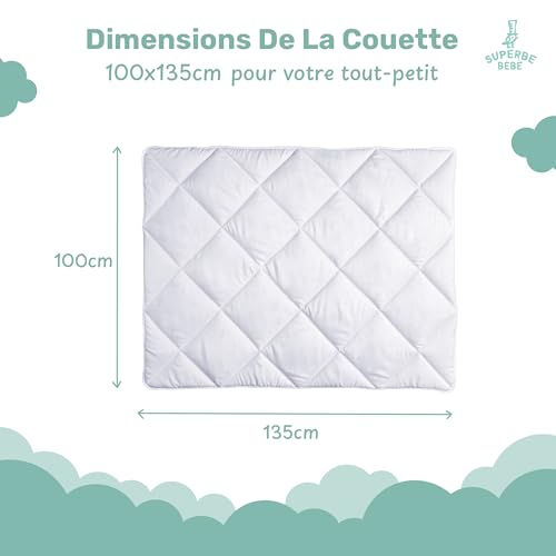 Couette chaude confortable de qualité supérieure pour le lit de votre bébé - 2