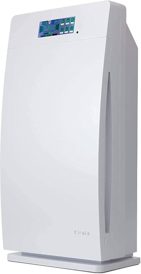 Amazon Kirala Air 空気清浄機 オゾンによる強力除菌 Aria 畳対応 高性能 国内メーカー Pm2 5対応 6層フィルター 花粉 ほこり ウイルス99 9 除菌 タバコ 消臭 ハイブリッド空気清浄機 ホワイト Kirala 空気清浄機