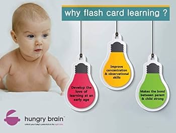 Amazon.com: Hungry Brain Red Dots Numbers Flash Cards | Math