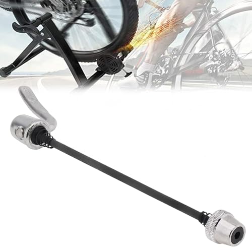 Eje rueda trasera de bicicleta para entrenar en casa con rodillo 1