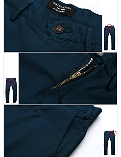 Image of Match Men's Regular Fit Comfort Stretch Casual Chino Pants