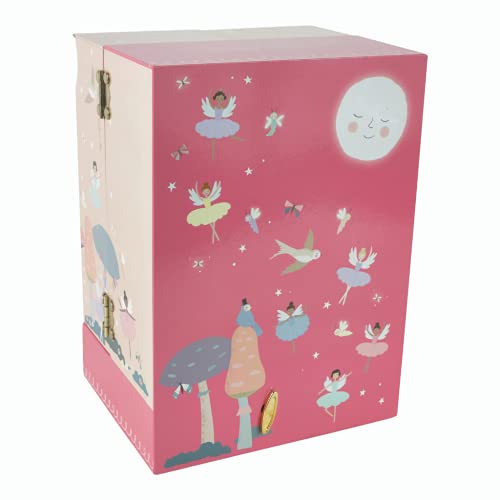 Floss & Rock 43P6385 Enchanted Musical Jewelry Box Wardrobe With Drawer, Multicolor, 21.5 X 15 X 12Cm #TOP2