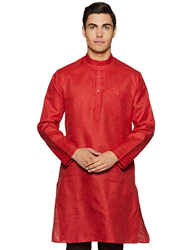 Kurta de algodón Khadi Devyom de Royal Kurta para hombre en color beige