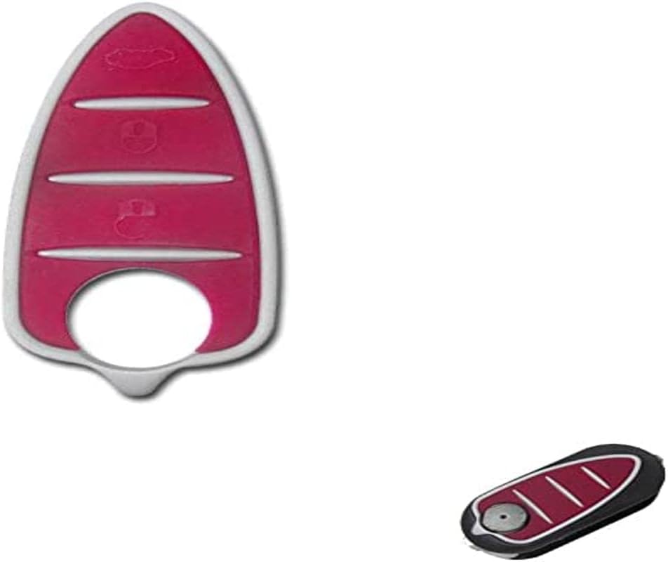 Black Rubber Replacement 3-Button Remote Control Car Key Shell with Logo Cover and Button Membrane for Alfa Romeo Mito Giulietta 147 159 166 GT Brera Model Cars