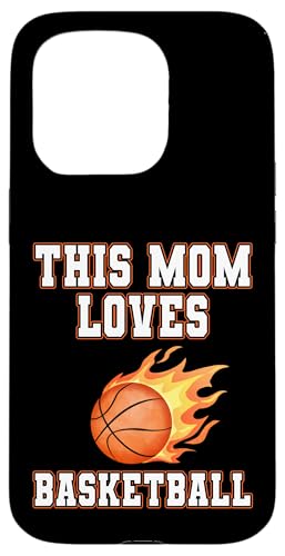 This Mom Loves Basketball �V���c ? Game Day Sports Mom T�V���c �X�}�z�P�[�X iPhone 15 Pro �p