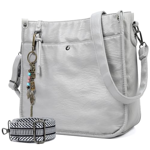 Image of Worldlyda Crossbody Bags for Women Soft Trendy Vegan Leather Shoulder Handbags and Purses for Women Tote Hobo Satchel