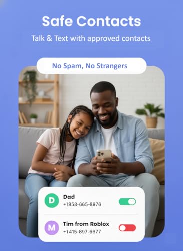 Téléphone Android sûr avec contrôle parental Teracube Thrive Kids appels et SMS - 7