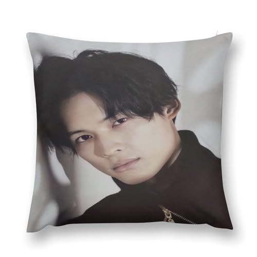 SixTONES 京本 大我 松村 北斗 地 優吾 森本 慎太郎 田中 樹 抱き枕カバー 抱きまくら クッションカバー 置物 雑貨 可愛 店飾り インテリア 座布団 アニメ グズ い背当て飾り 萌えグッズ 18 "x18 "