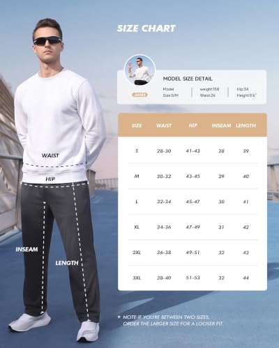 5 Pack Men's Sweatpants with Pockets  - image 6