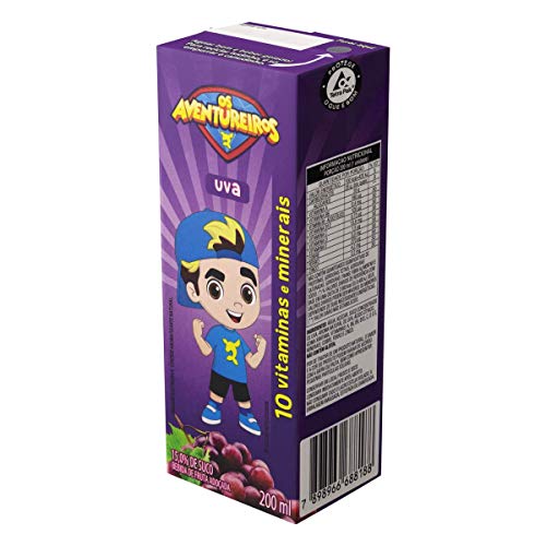 Aventureiros Suco De Uva 200Ml