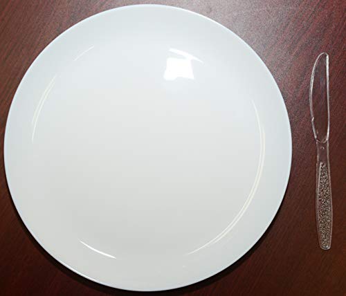 Daxwell Plastic Knives, Heavyweight Polystyrene (Ps), Clear, A10000993 (Case Of 1,000) #TOP4