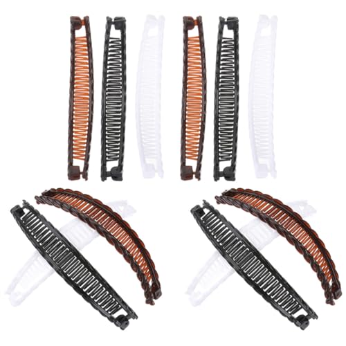 Pince à banane pour cheveux sans douleur pour chignon volumineux