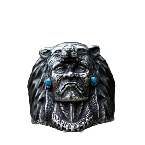 Bague guerrier indien homme pour affirmer un style motard unique