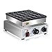 Mini Pancake Maker 25pcs Dutch Pancake Maker 950W Mini Pancakes Maker Machine Commercial Electric Dutch Pancakes Maker, Non-stick hotcakes Maker for Restaurant