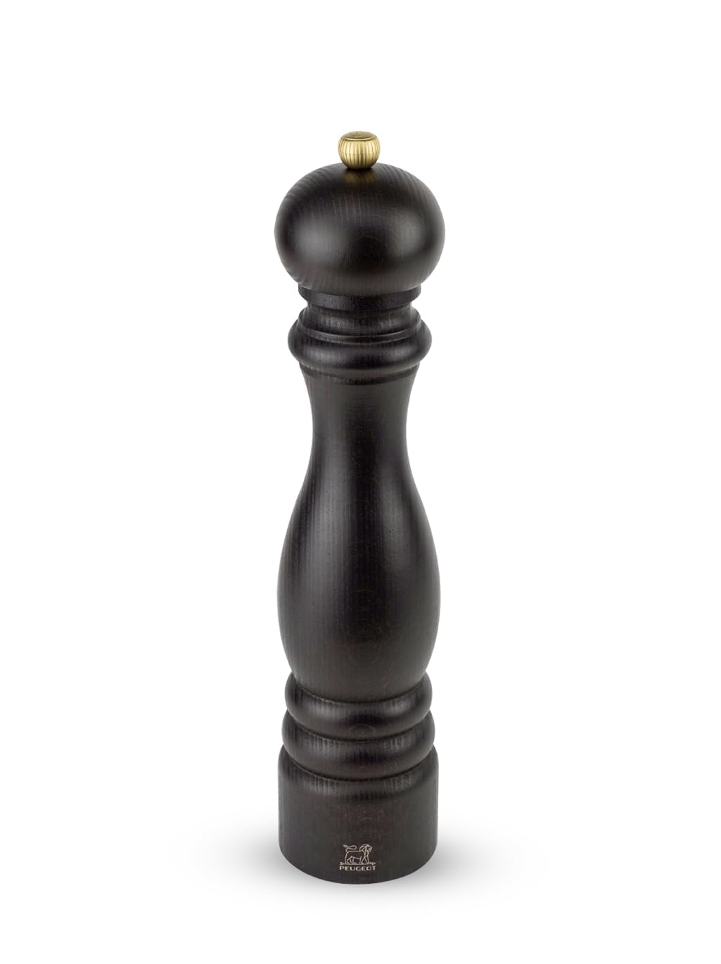 PEUGEOT Paris Manuelle Salzmühle, Klassische Mahlgradeinstellung, Höhe: 30 cm, Holz, Braun, 870430/SME/1, Schokolade