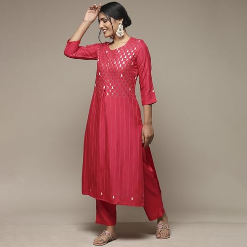 Image of BIBA Women Kurta Suit Set
