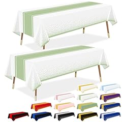 White and Sage Green