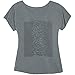 Impact Joy Division unknown pleasures ladies dolman shirt