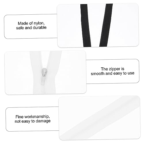 SEWACC Artesanato Usando Zíperes DIY Roupas Artesanato Zíperes Separando Zíper Calças Zíperes Saia Z