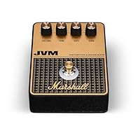 ICONIC TONE IN A PEDAL: Inspired by the iconic Marshall JVM amp, from the makers of the original. TONE CONTROL: Deep and Tone dials for sound shaping. GATE CONTROL: Fine-tune a built-in noise gate. GAIN CONTROL: Shape the grit character of your sound...