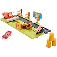 Mattel Disney Pixar Cars Huida de Frank Pista para coches de