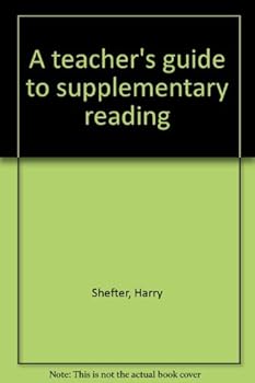 Paperback A teacher's guide to supplementary reading Book