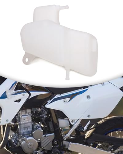 Radiador de tanque de desbordamiento de refrigerante para motocicleta compatible con Suzuki DRZ400 2000-2004 DRZ400S 2000-2017 DRZ400E 2000-2007 DRZ400SM 2005-2017 DRZ 400S 400SM