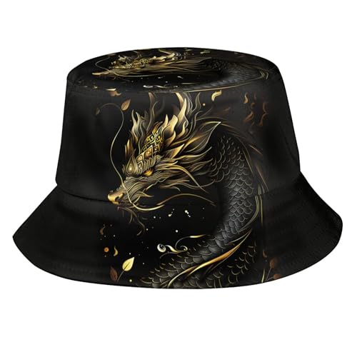 Image of Bucket Hat for Women Men, Fashion Print Outdoor Beach Hat Packable Sun Cap for Travel Hiking