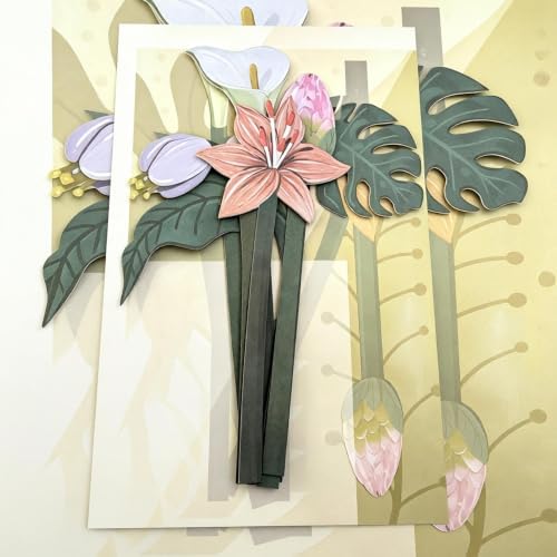 ChayWillow Paper Flower Diffuser Card Floral Bouquet – product photo 6 of 8