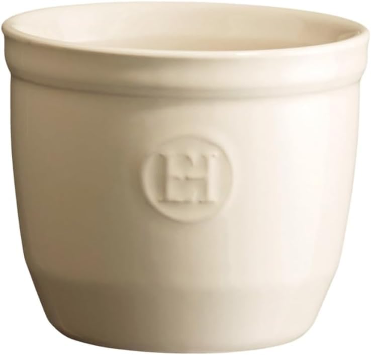 Ramequin céramique Emile Henry beige argile 8,5 cm moule individuel