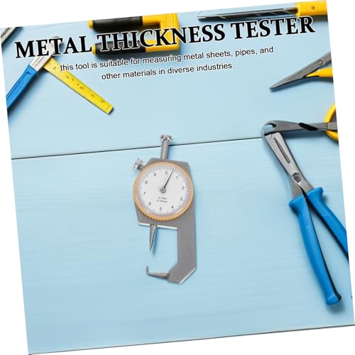 Medidor de espesor portátil de alta precisión herramienta micrómetro para metales, soldaduras y construcción uso DIY miniatura 6