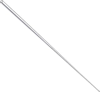22G/20G/18G/16G/14G/12G/10G/8G/6G 316L Steel Taper Insertion Pin for Ear/Nose/Navel/Nipple/Lip/Eyebrow Stretcher, Body Piercing Stretching Kit Assistant Tool