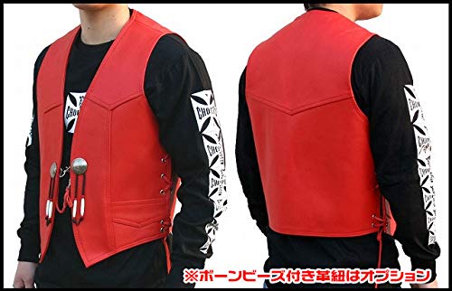 Amazon.co.jp: [HEAVY] バイカーズベスト MOTOBLUEZ メンズ